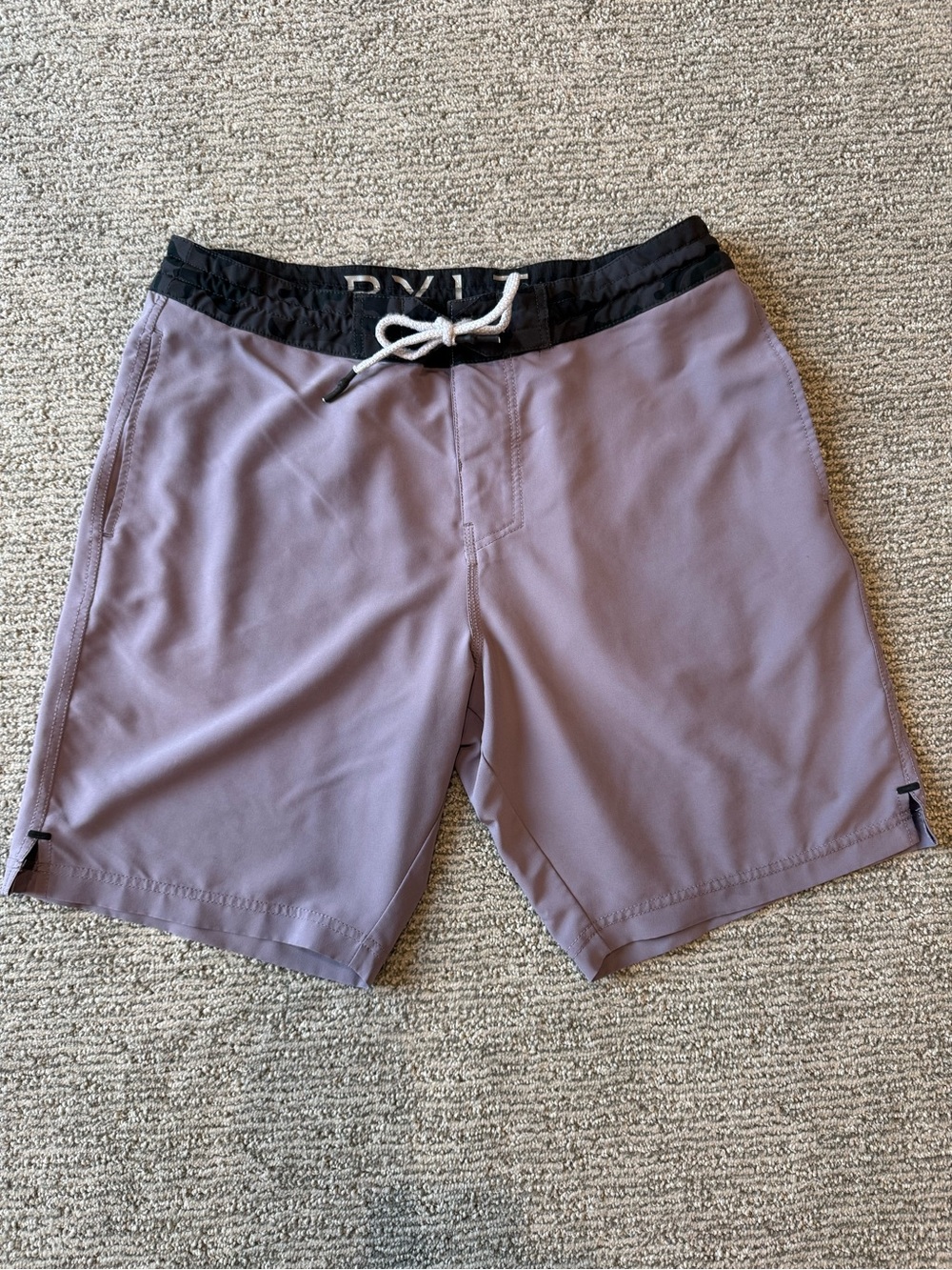 BYLT Purple Men's Board Shorts Swim Drawstring Pockets Size 32‎